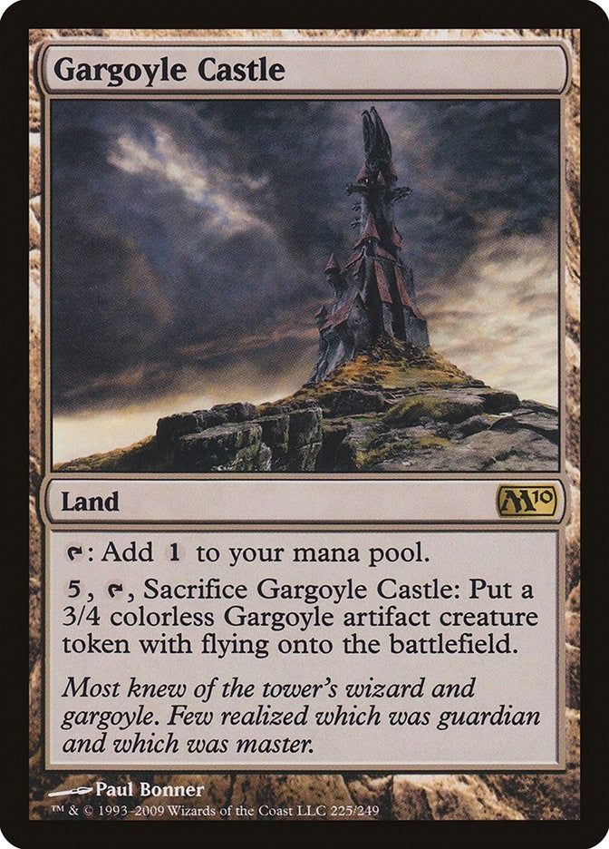 Image for Gargoyle Castle (Magic 2010 (M10)) (225) - Magic: The Gathering