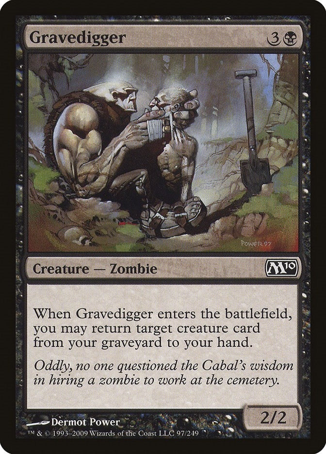 Image for Gravedigger (Magic 2010 (M10)) (97) - Magic: The Gathering
