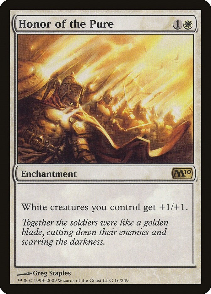 Image for Honor of the Pure (Magic 2010 (M10)) (16) - Magic: The Gathering