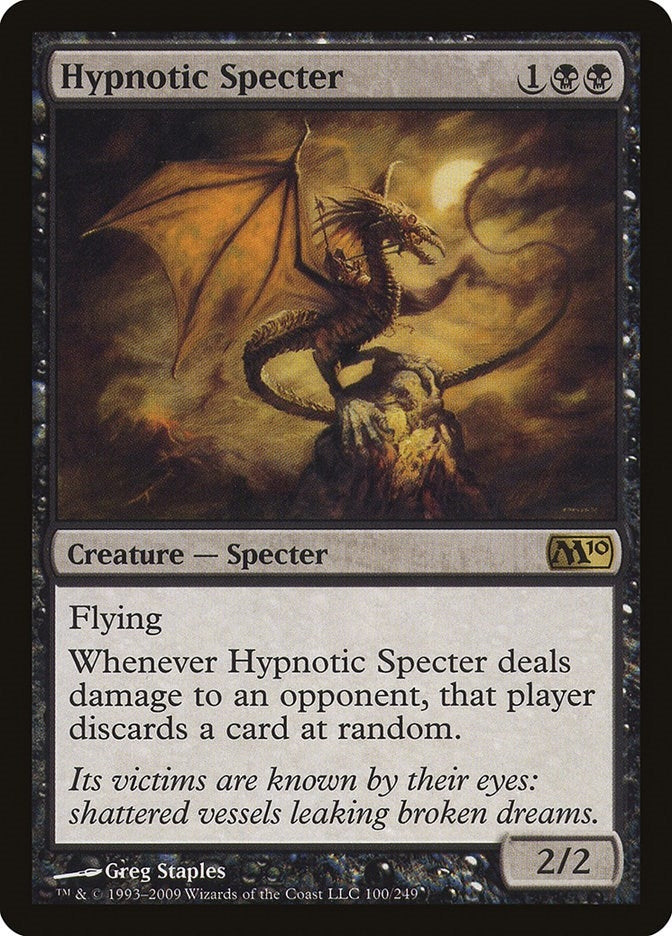 Image for Hypnotic Specter (Magic 2010 (M10)) (100) - Magic: The Gathering