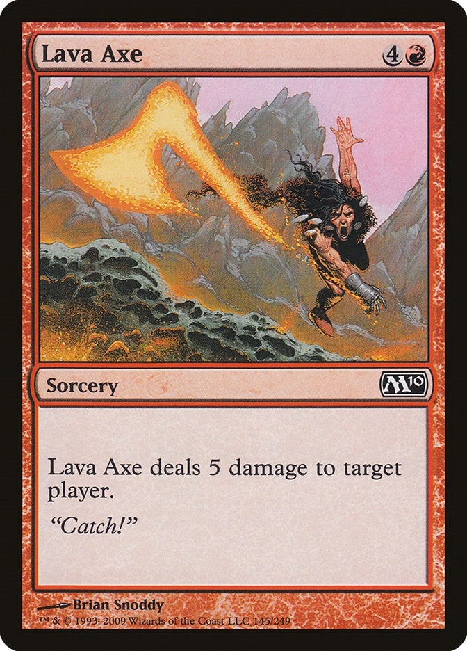 Image for Lava Axe (Magic 2010 (M10)) (145) - Magic: The Gathering