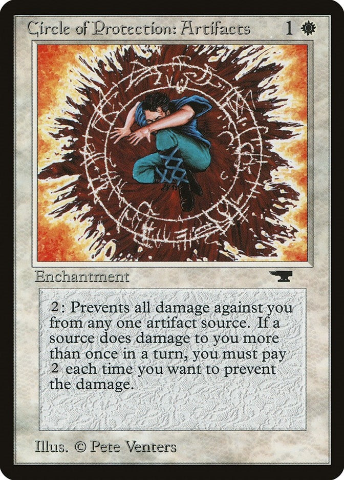 Image for Circle of Protection: Artifacts (Antiquities) - Magic: The Gathering