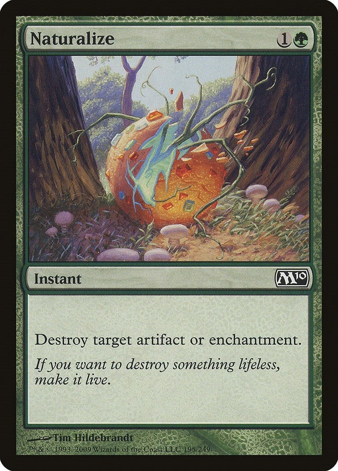 Image for Naturalize (Magic 2010 (M10)) (195) - Magic: The Gathering