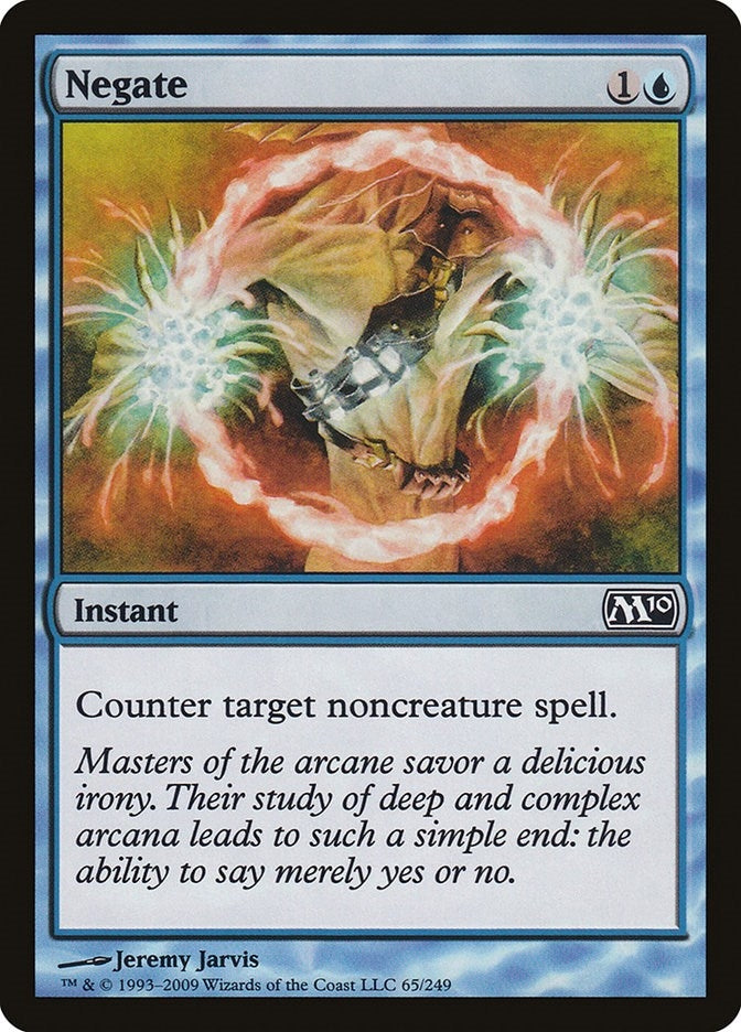 Image for Negate (Magic 2010 (M10)) (65) - Magic: The Gathering