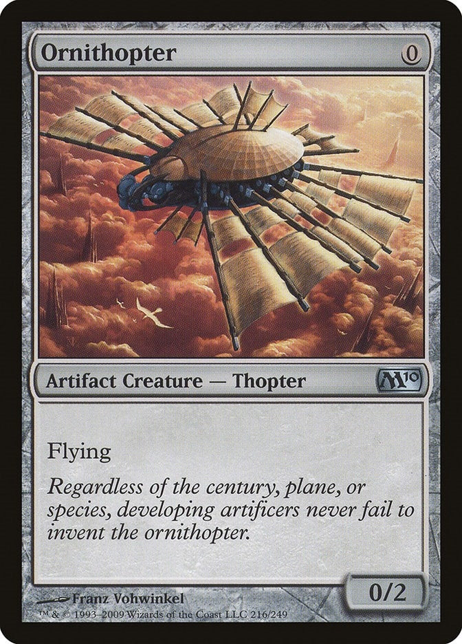 Image for Ornithopter (Magic 2010 (M10)) (216) - Magic: The Gathering