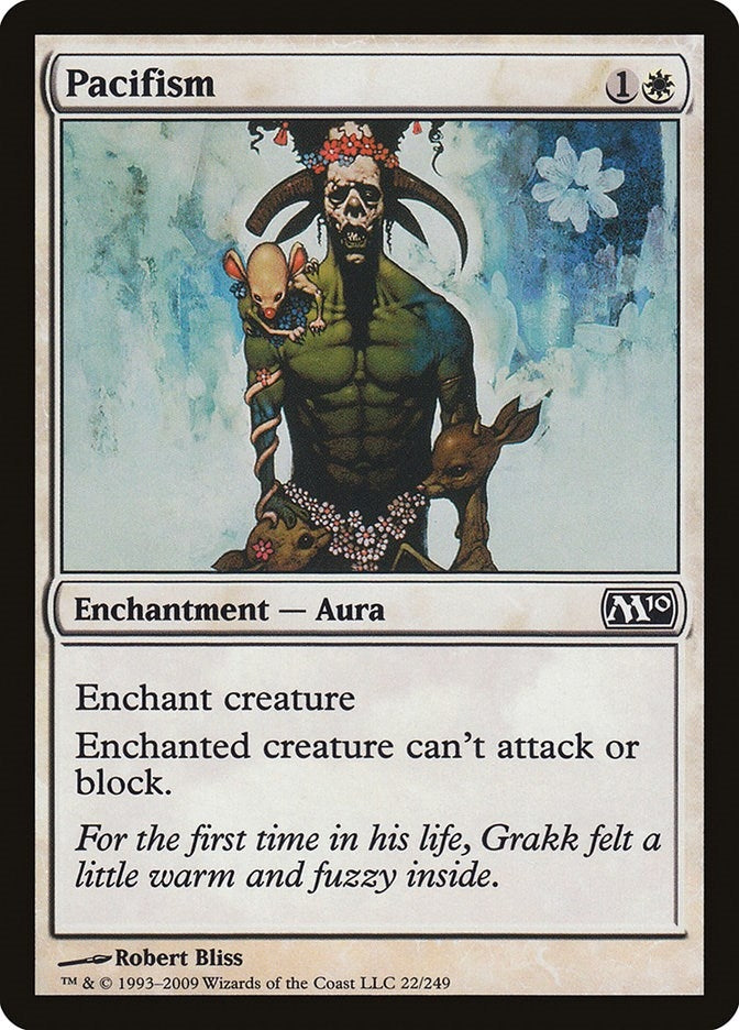 Image for Pacifism (Magic 2010 (M10)) (22) - Magic: The Gathering