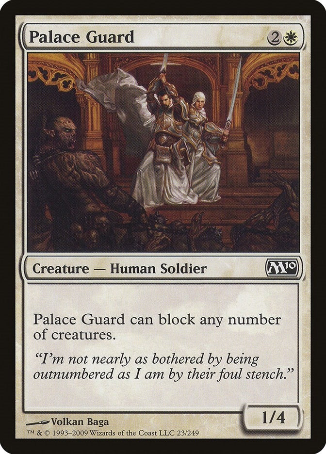 Image for Palace Guard (Magic 2010 (M10)) (23) - Magic: The Gathering