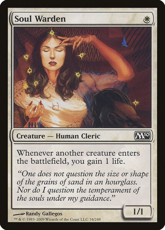 Image for Soul Warden (Magic 2010 (M10)) (34) - Magic: The Gathering