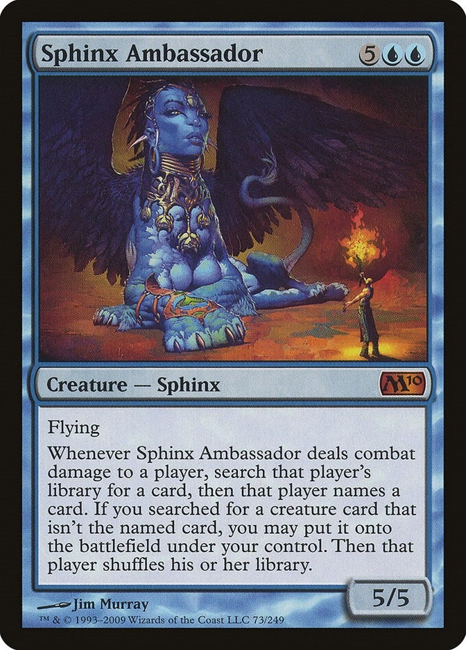 Image for Sphinx Ambassador (Magic 2010 (M10)) (73) - Magic: The Gathering
