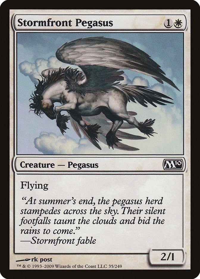 Image for Stormfront Pegasus (Magic 2010 (M10)) (35) - Magic: The Gathering