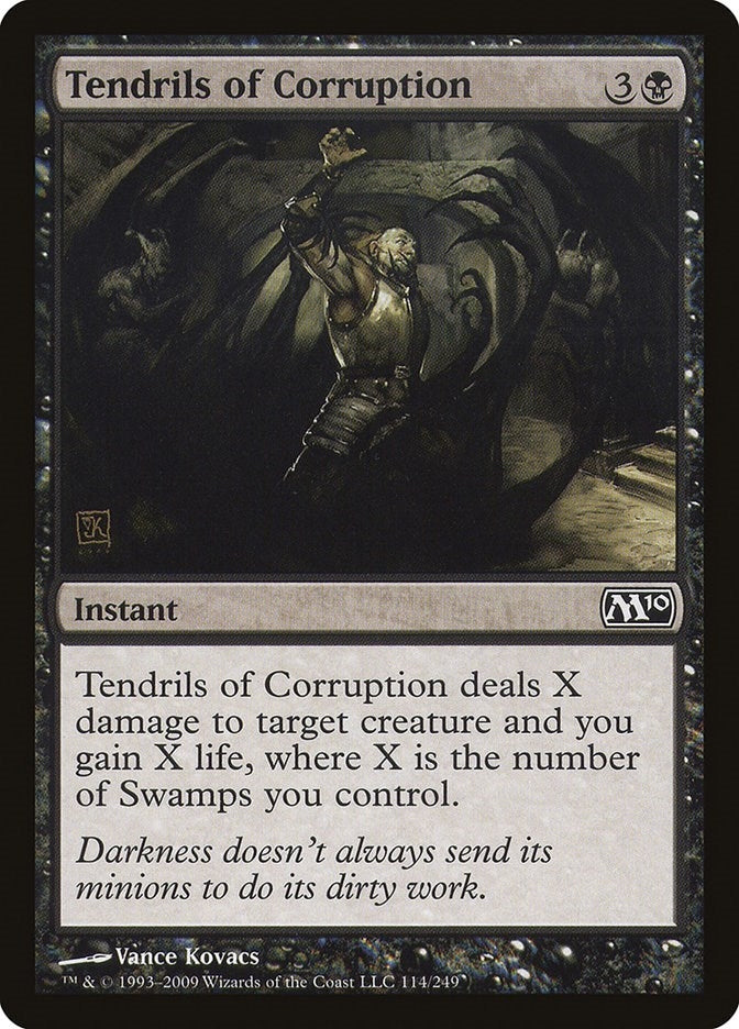 Image for Tendrils of Corruption (Magic 2010 (M10)) (114) - Magic: The Gathering