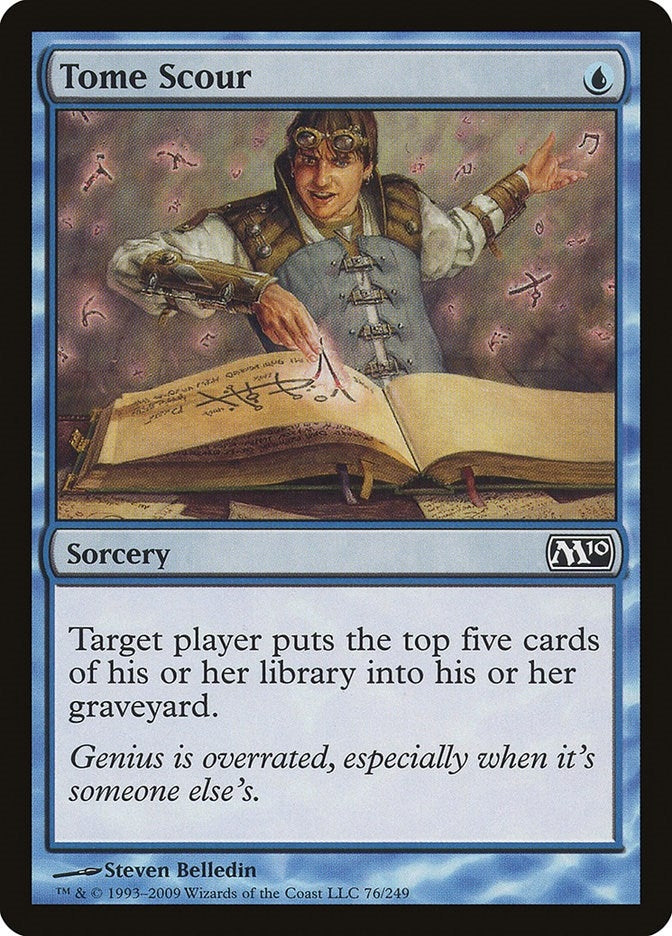 Image for Tome Scour (Magic 2010 (M10)) (76) - Magic: The Gathering