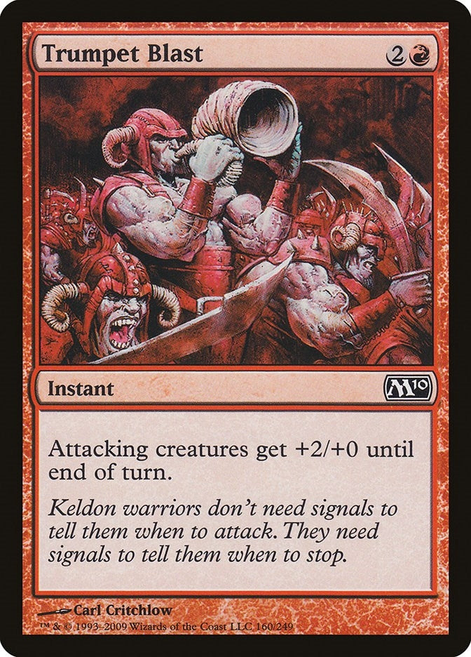 Image for Trumpet Blast (Magic 2010 (M10)) (160) - Magic: The Gathering
