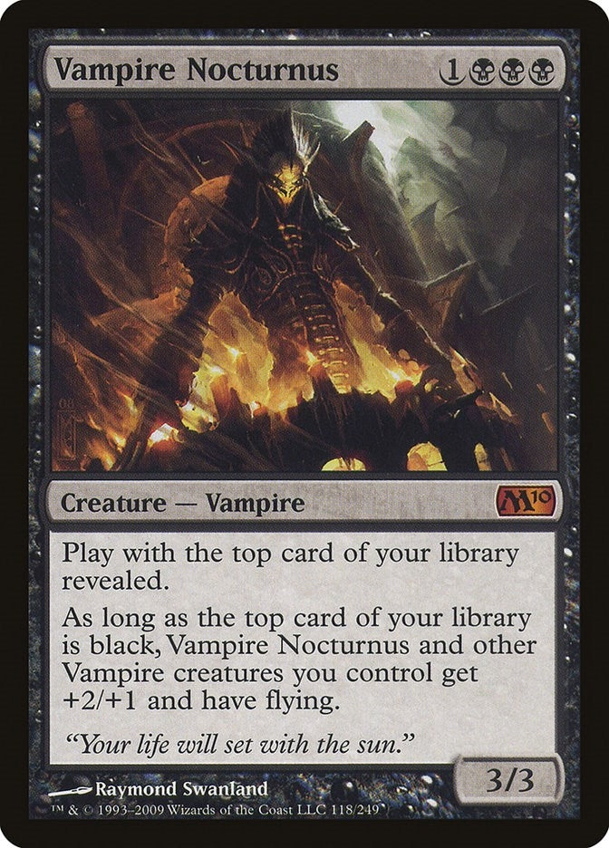 Image for Vampire Nocturnus (Magic 2010 (M10)) (118) - Magic: The Gathering