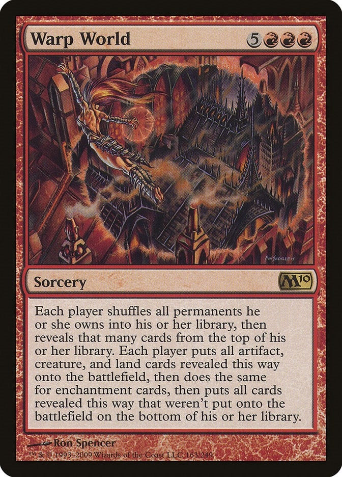 Image for Warp World (Magic 2010 (M10)) (163) - Magic: The Gathering