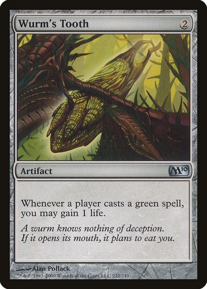 Image for Wurm's Tooth (Magic 2010 (M10)) (222) - Magic: The Gathering