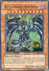 Image for Red-Eyes Darkness Metal Dragon (Shonen Jump Magazine Promos) (JUMP-EN030) - YuGiOh
