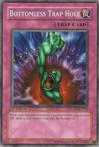 Image for Bottomless Trap Hole (Structure Deck: Zombie World) (SDZW-EN034) - YuGiOh