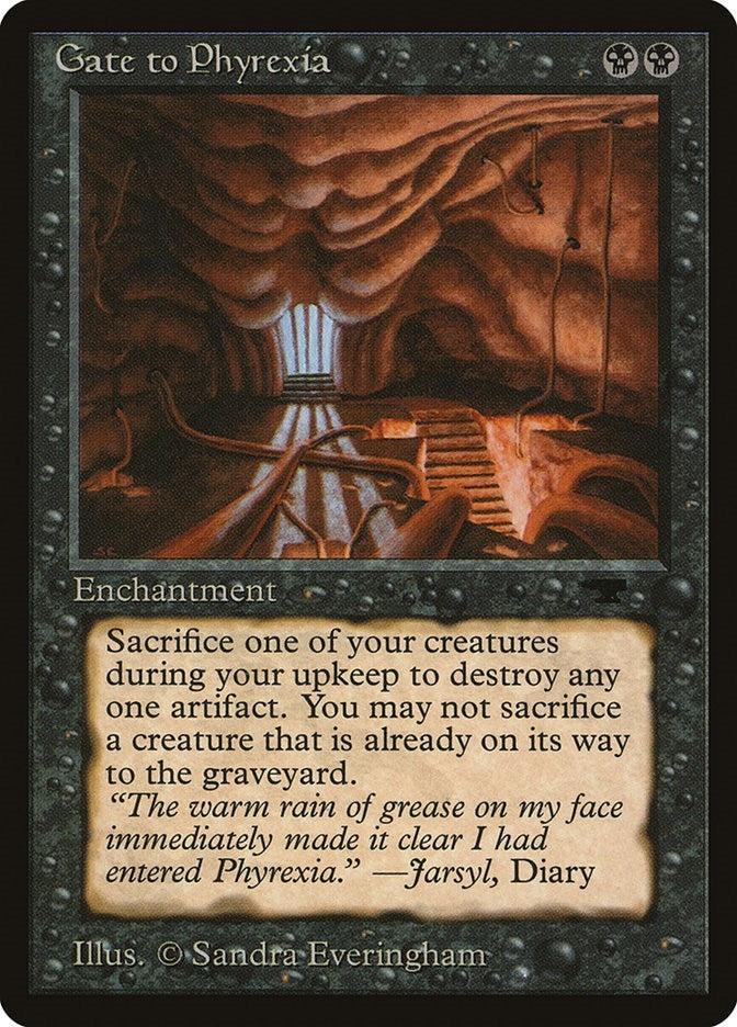 Image for Gate to Phyrexia (Antiquities) - Magic: The Gathering