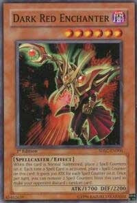 Image for Dark Red Enchanter (Structure Deck: Spellcaster's Command) (SDSC-EN006) - YuGiOh