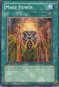 Image for Mage Power (Structure Deck: Spellcaster's Command) (SDSC-EN027) - YuGiOh