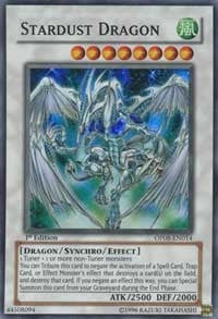 Image for Stardust Dragon (Duelist Pack 8: Yusei Fudo) (DP08-EN014) - YuGiOh