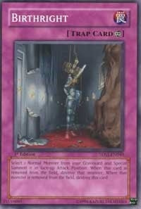 Image for Birthright (5D's 2008 Starter Deck) (5DS1-EN040) - YuGiOh