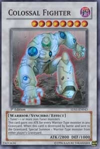 Image for Colossal Fighter (SR) (5D's 2008 Starter Deck) (5DS1-EN043) - YuGiOh