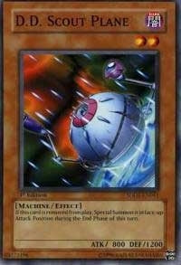 Image for D.D. Scout Plane (Structure Deck: The Dark Emperor) (SDDE-EN011) - YuGiOh