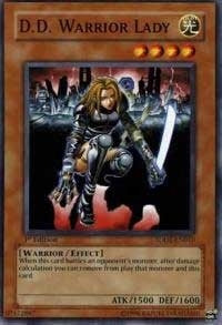 Image for D.D. Warrior Lady (Structure Deck: The Dark Emperor) (SDDE-EN010) - YuGiOh