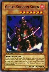 Image for Great Shogun Shien (Champion Pack 8) (CP08-EN008) - YuGiOh