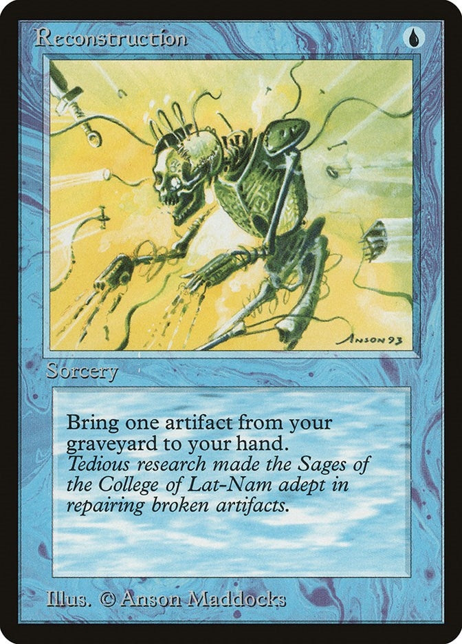 Image for Reconstruction (Antiquities) - Magic: The Gathering