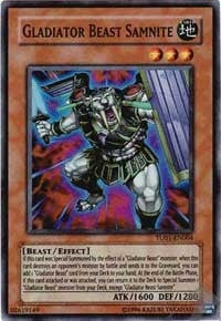Image for Gladiator Beast Samnite (Turbo Pack Booster One Pack) (TU01-EN004) - YuGiOh