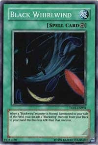 Image for Black Whirlwind (Turbo Pack Booster One Pack) (TU01-EN005) - YuGiOh