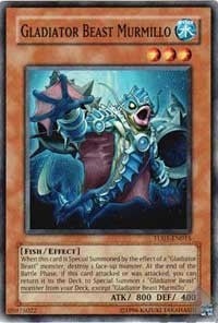 Image for Gladiator Beast Murmillo (Turbo Pack Booster One Pack) (TU01-EN015) - YuGiOh