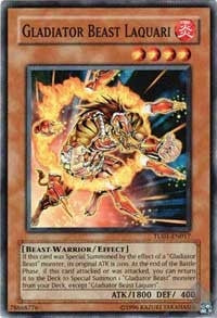 Image for Gladiator Beast Laquari (Turbo Pack Booster One Pack) (TU01-EN017) - YuGiOh