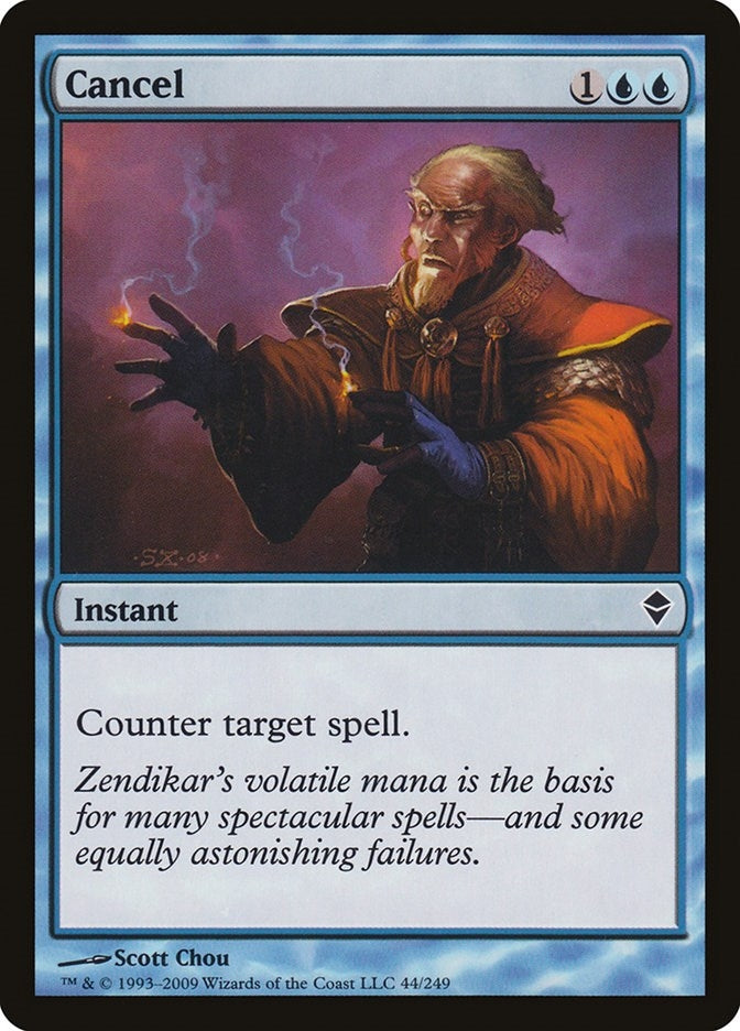 Image for Cancel (Zendikar) (44) - Magic: The Gathering