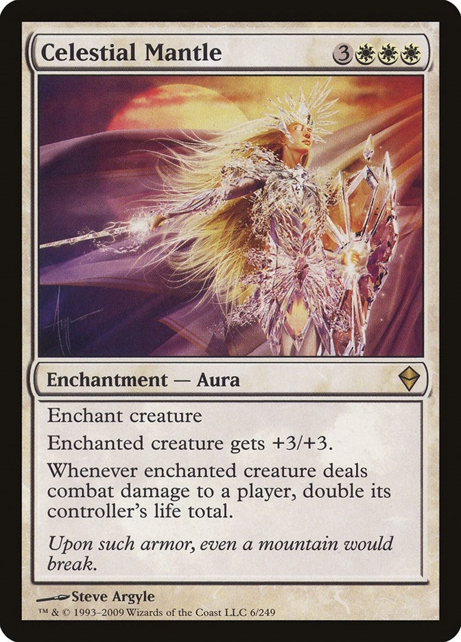Image for Celestial Mantle (Zendikar) (6) - Magic: The Gathering