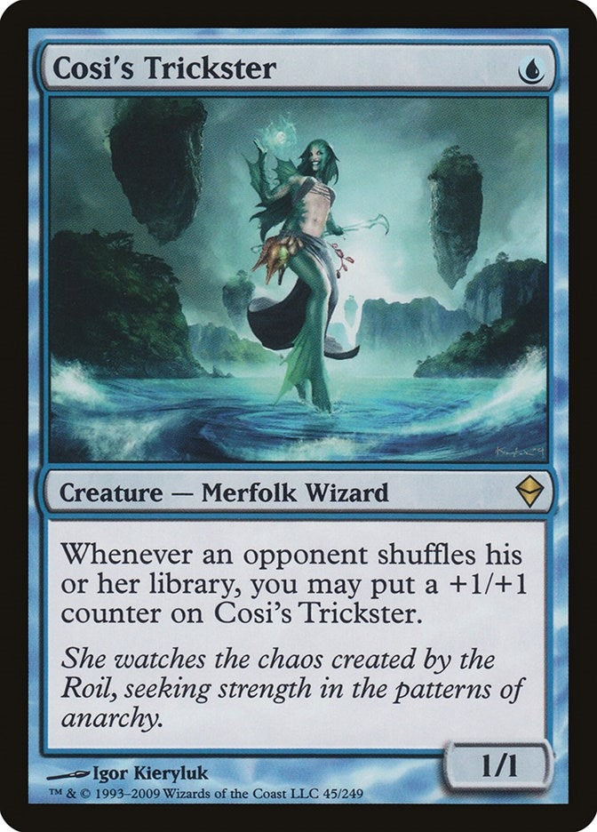 Image for Cosi's Trickster (Zendikar) (45) - Magic: The Gathering