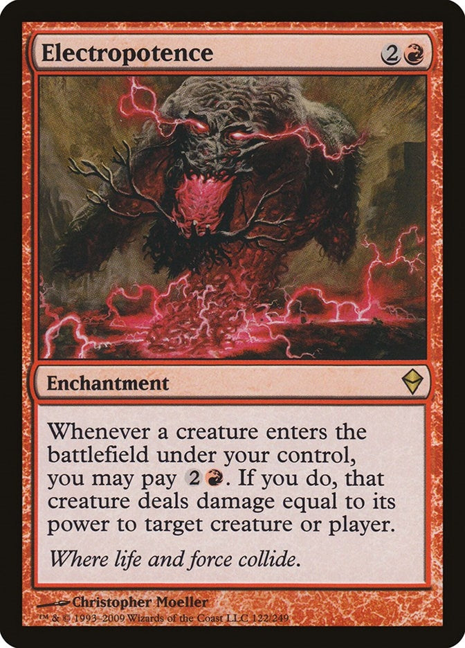 Image for Electropotence (Zendikar) (122) - Magic: The Gathering
