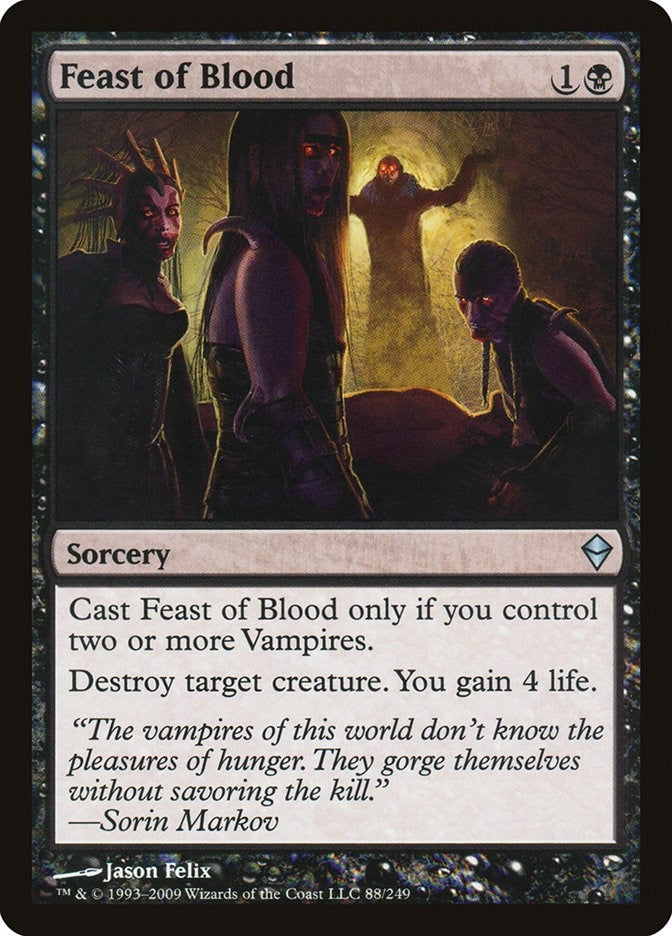 Image for Feast of Blood (Zendikar) (88) - Magic: The Gathering