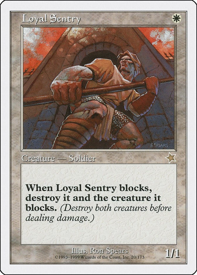 Image for Loyal Sentry (Starter 1999) (20) - Magic: The Gathering