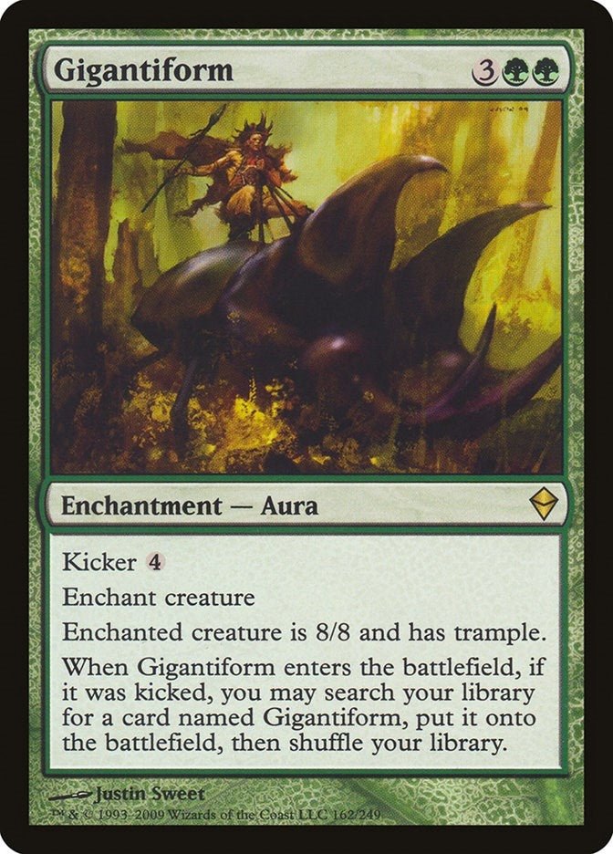 Image for Gigantiform (Zendikar) (162) - Magic: The Gathering