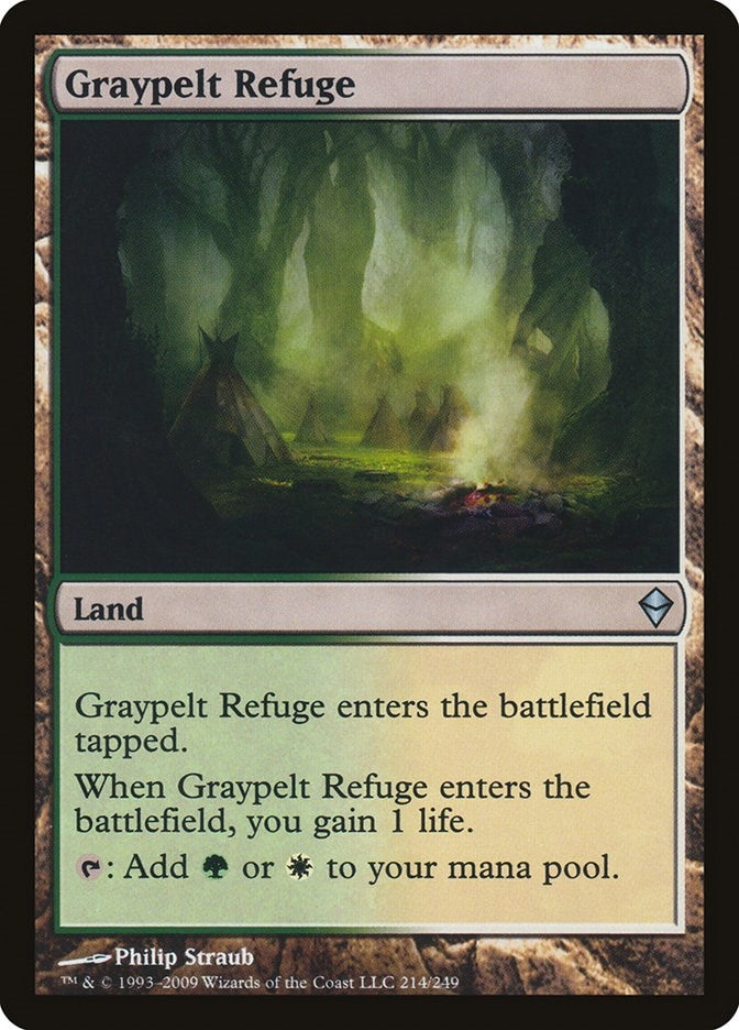 Image for Graypelt Refuge (Zendikar) (214) - Magic: The Gathering