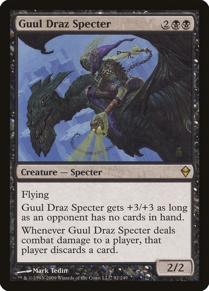 Image for Guul Draz Specter (Zendikar) (92) - Magic: The Gathering