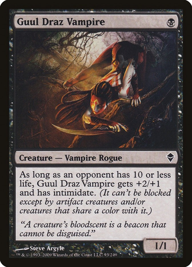 Image for Guul Draz Vampire (Zendikar) (93) - Magic: The Gathering