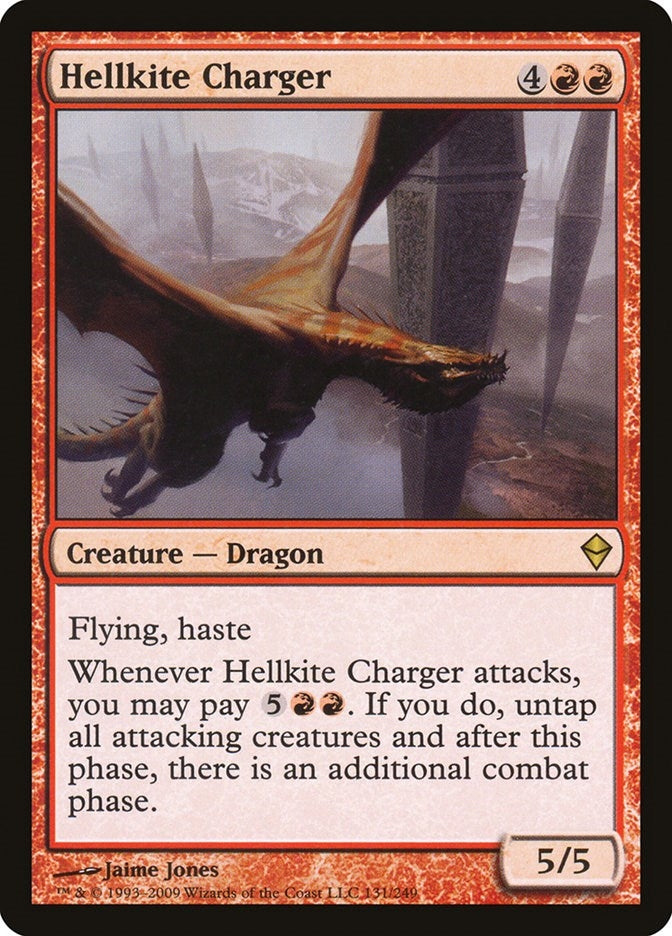 Image for Hellkite Charger (Zendikar) (131) - Magic: The Gathering
