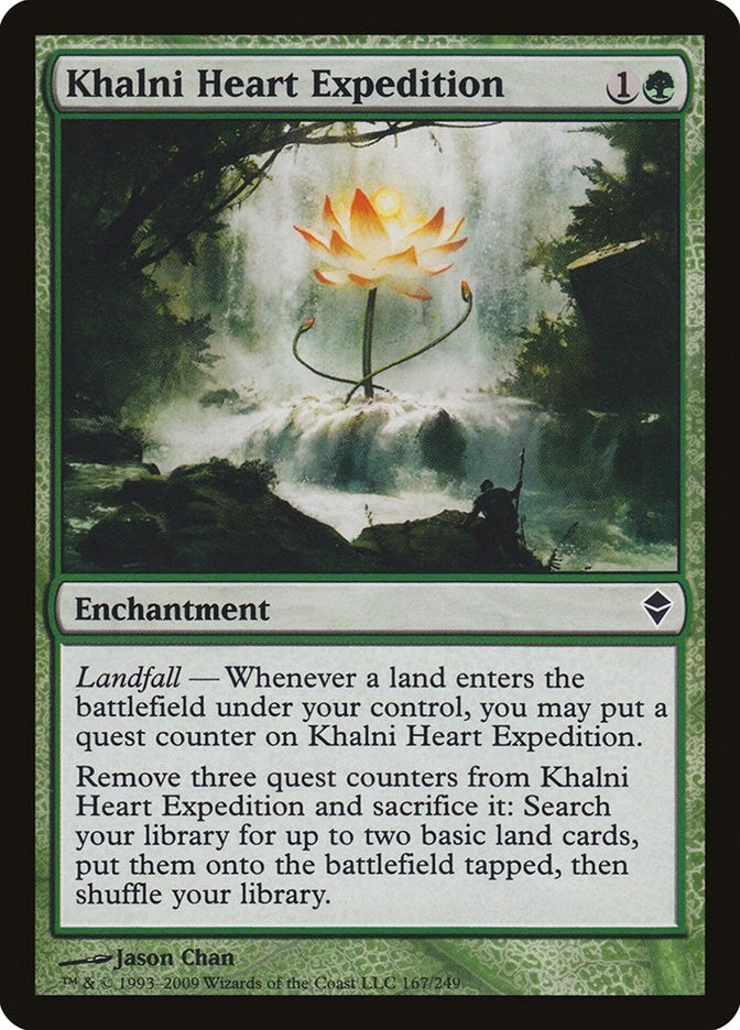 Image for Khalni Heart Expedition (Zendikar) (167) - Magic: The Gathering