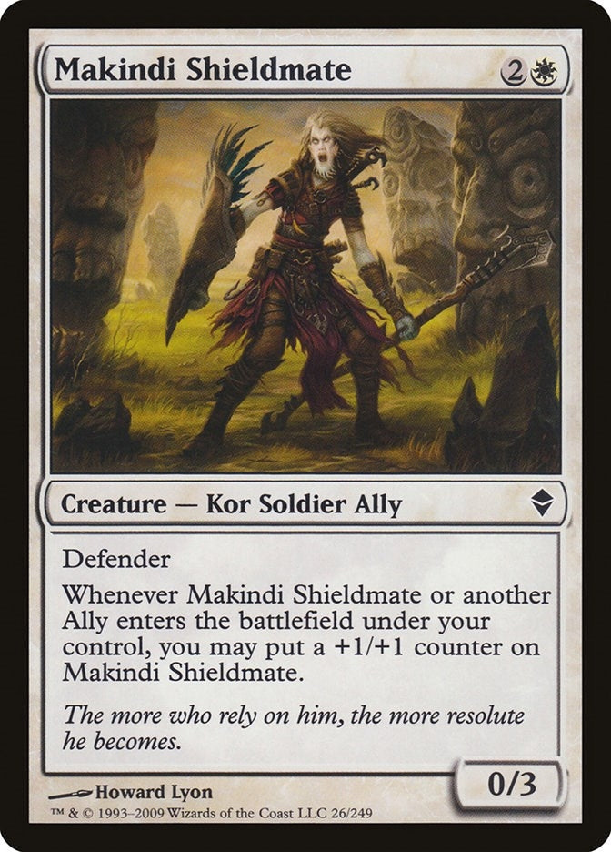 Image for Makindi Shieldmate (Zendikar) (26) - Magic: The Gathering