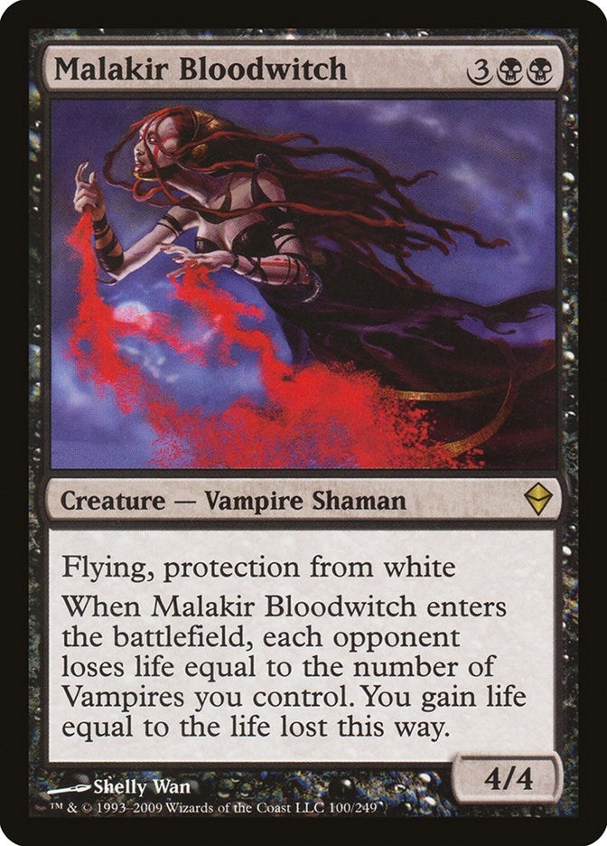 Image for Malakir Bloodwitch (Zendikar) (100) - Magic: The Gathering